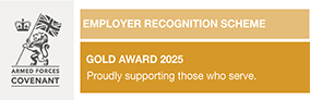 Armed Forces Covenant Employer Recognition Scheme Gold Award