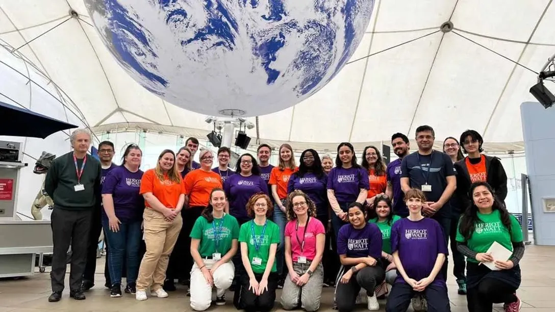 Creativity is at the heart of climate research being carried out at Heriot-Watt University.