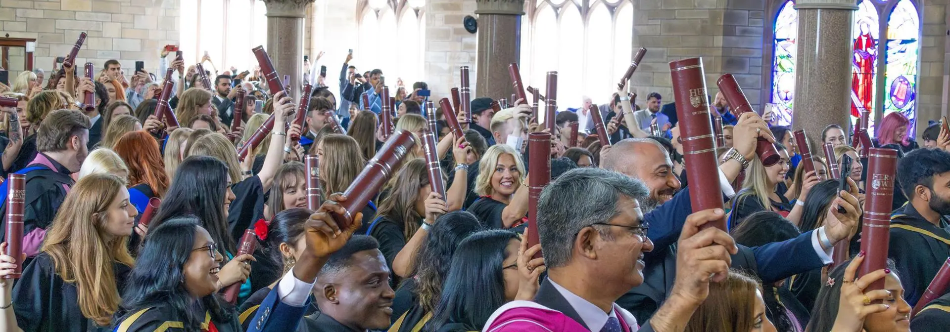 Leave a legacy gift image with graduates