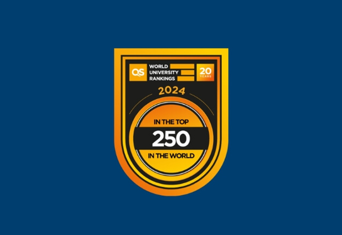 QS World University Rankings Top 250 in the World