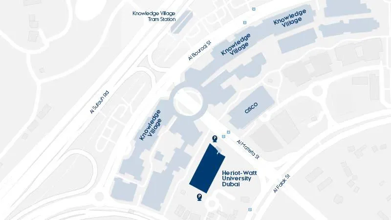 Dubai Campus Map