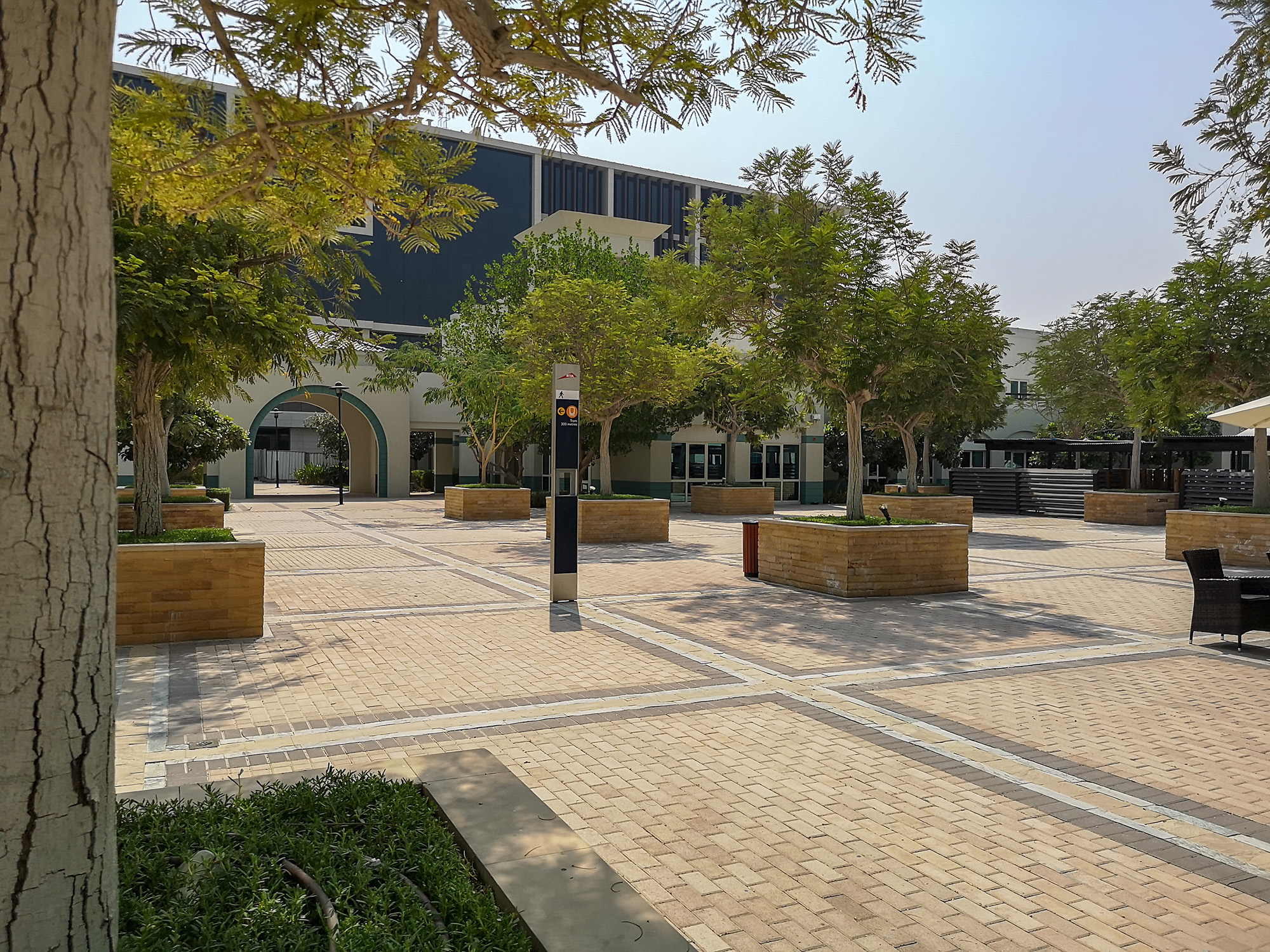 Knowledge park in Dubai.