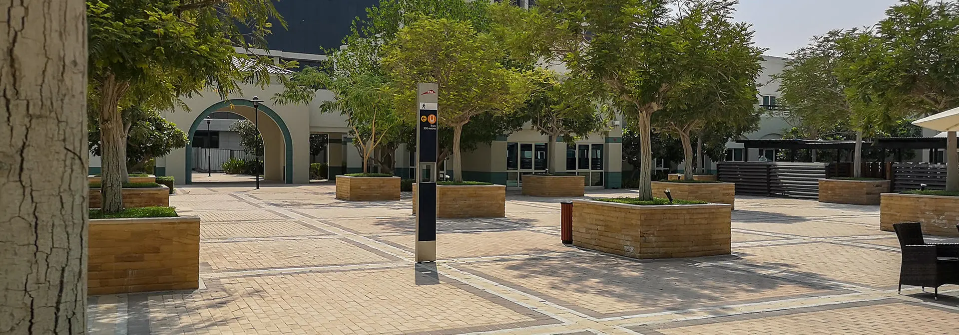 Knowledge park in Dubai.