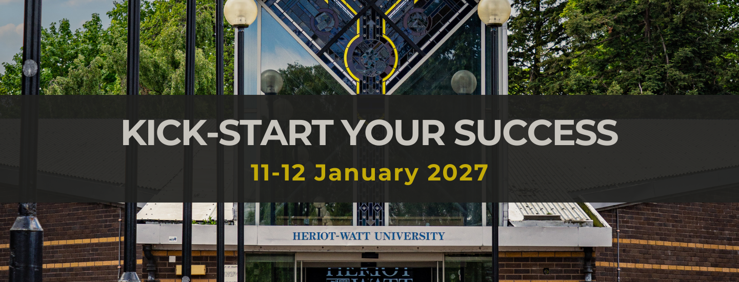 11-12 January 2027: Kick-start your Success - An exciting opportunity for Postgraduate Taught Students starting in January 2026.