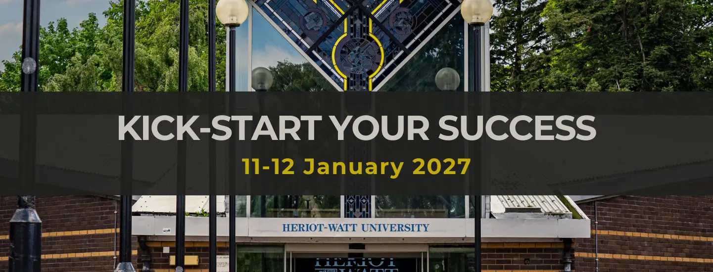11-12 January 2027: Kick-start your Success - An exciting opportunity for Postgraduate Taught Students starting in January 2026.