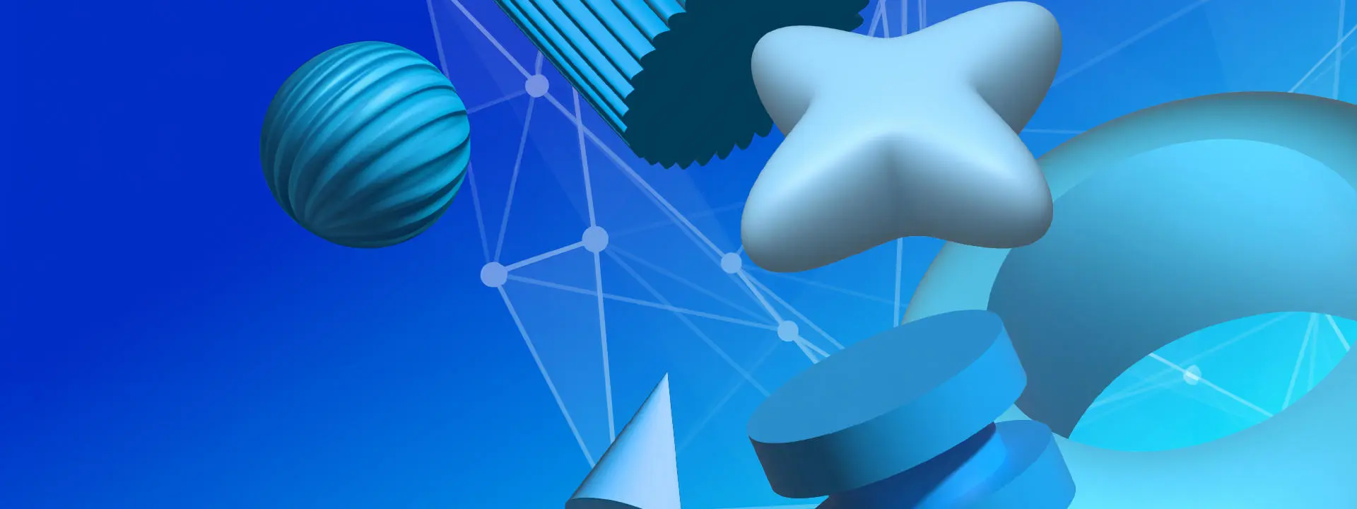 Building blocks of different shapes and colours to signify innovation exploration