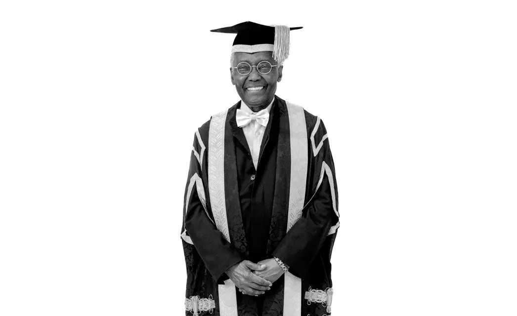 Heriot-Watt University Chancellor Professor Emeritus Sir Geoff Palmer KT OBE.