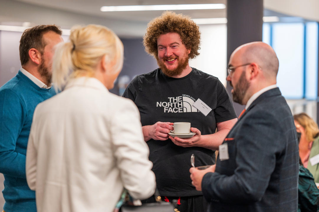 Professor Ross Donaldson talking to delegates