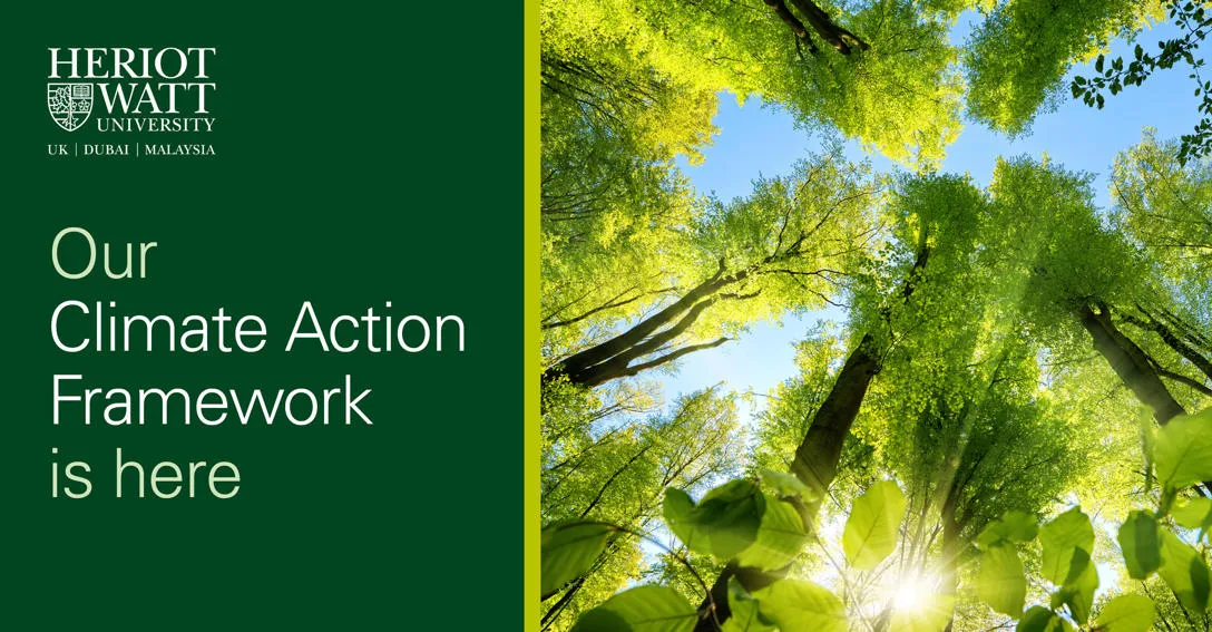 Front page cover of the Climate Action Framework document.