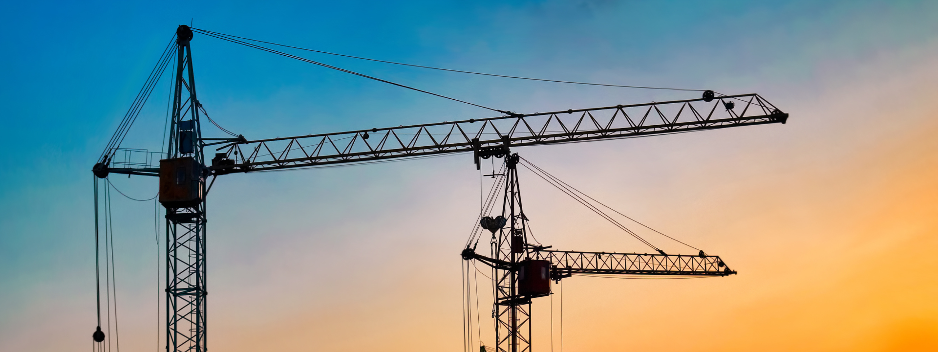 Construction cranes 