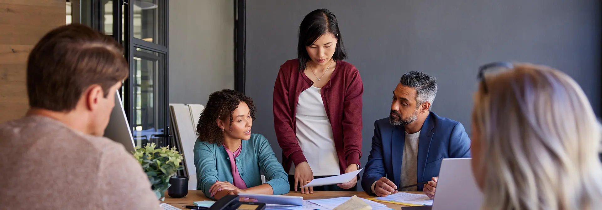 Research project meeting