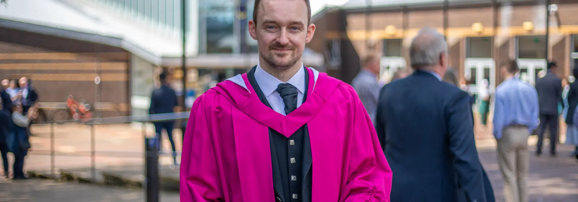 PhD graduate of our Heriot-Watt Edinburgh campus.