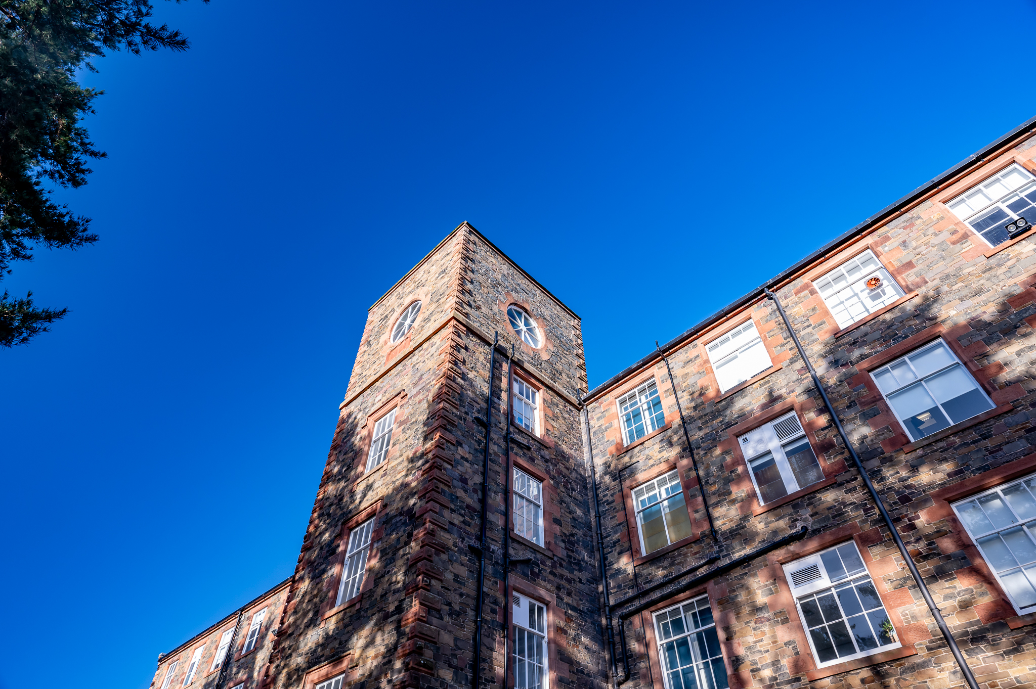 The High Mill building at the Borders Campus