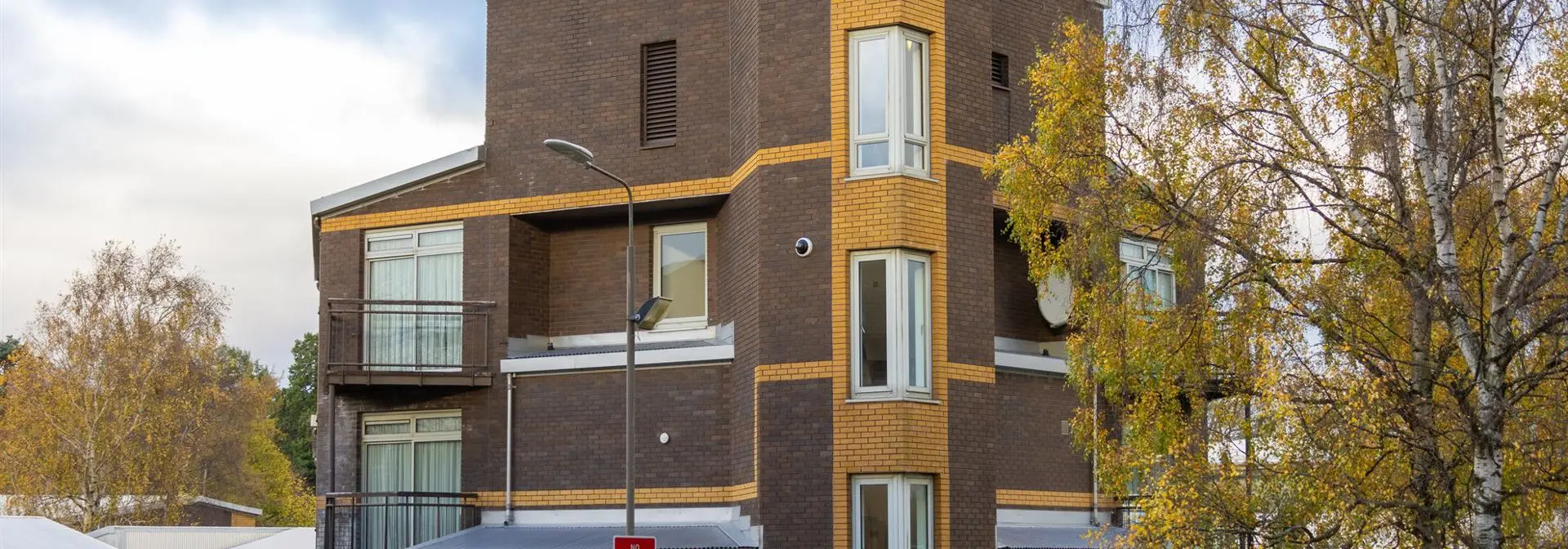 Photography of Edinburgh campus visitor accommodation.