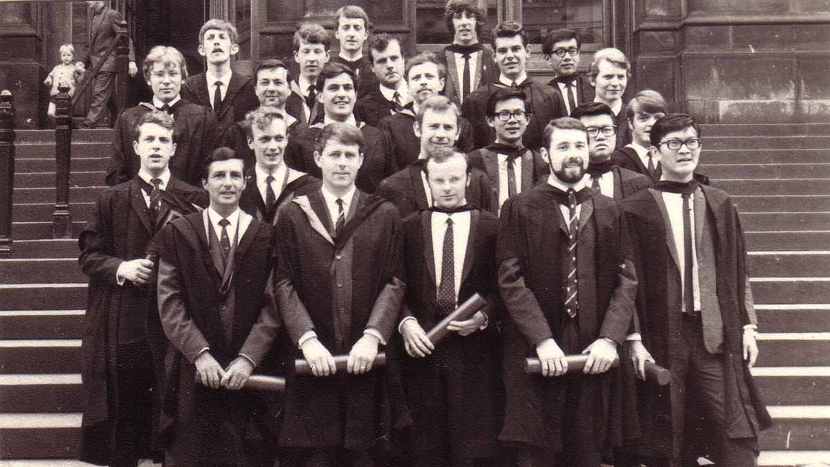 Class of 1969 Building alumni - taken in 1969