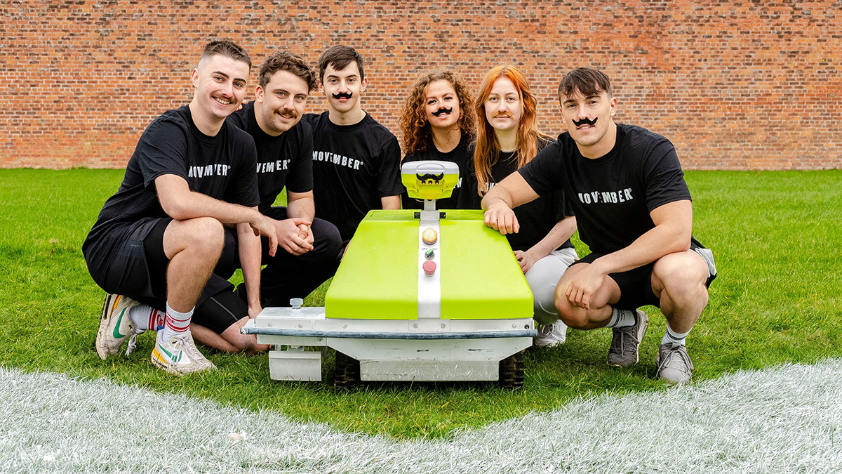 Movember Student Ambassadors at Heriot-Watt University