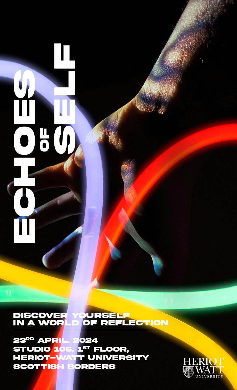 Echoes of Self poster design 2 by Anum Waqar